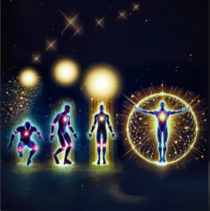 Humains et Lumière vers l'Aponie